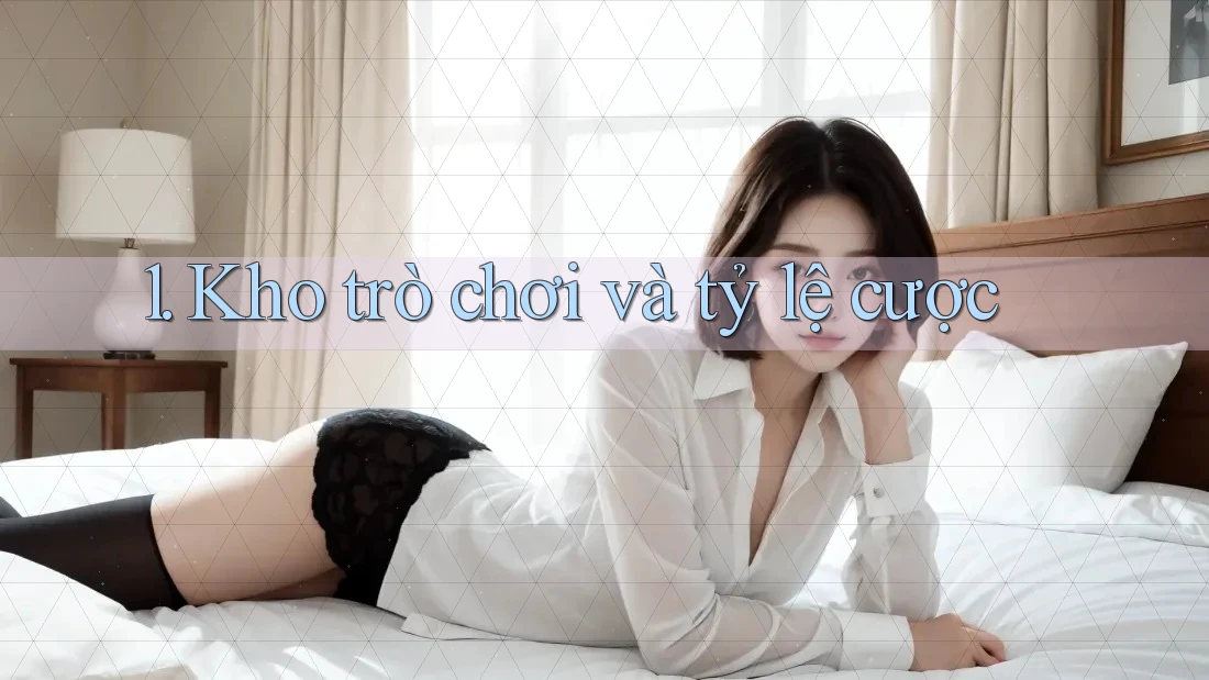 1. Kho trò chơi và tỷ lệ cược