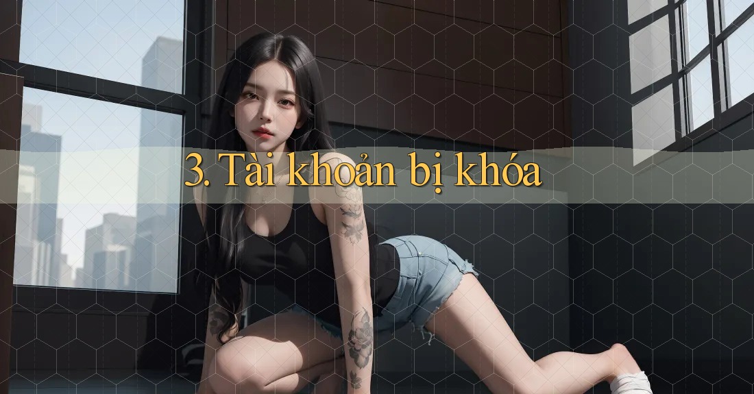 3. Tài Khoản Bị Khóa