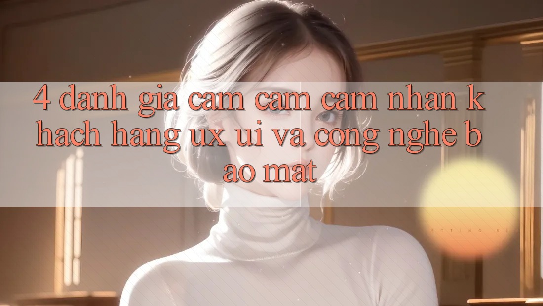 4. Đánh Giá Cảm cảm cảm nhận Khách hàng (UX/UI) Và Công Nghệ Bảo Mật