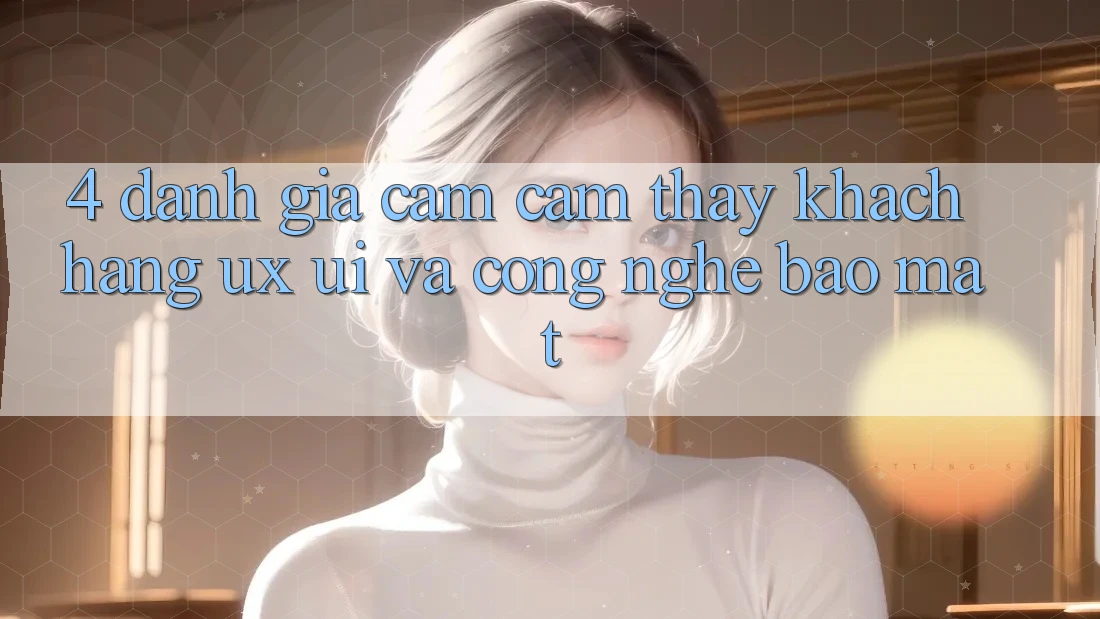 4. Đánh Giá Cảm cảm thấy Khách hàng (UX/UI) Và Công Nghệ Bảo Mật