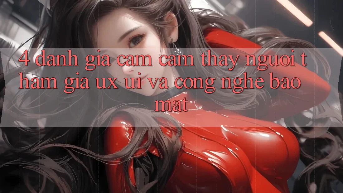 4. Đánh Giá Cảm cảm thấy Người tham gia (UX/UI) Và Công Nghệ Bảo Mật