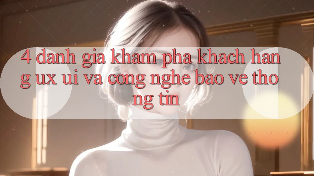 4. Đánh Giá Khám phá Khách hàng (UX/UI) Và Công Nghệ Bảo vệ thông tin