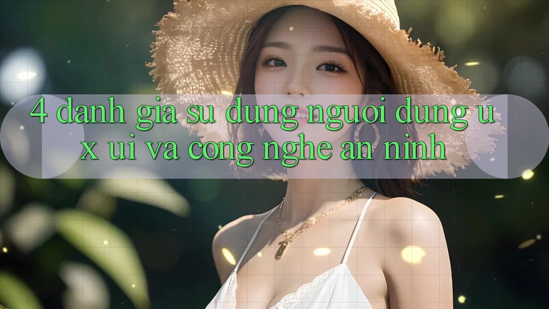 4. Đánh Giá Sử dụng Người Dùng (UX/UI) Và Công Nghệ An ninh