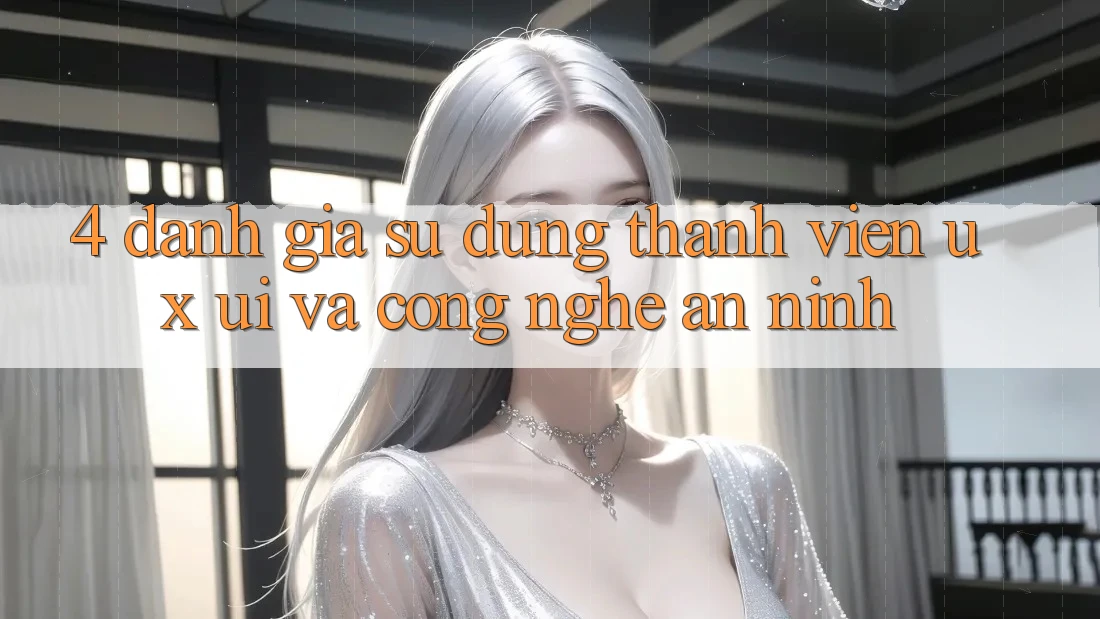 4. Đánh Giá Sử dụng Thành viên (UX/UI) Và Công Nghệ An ninh