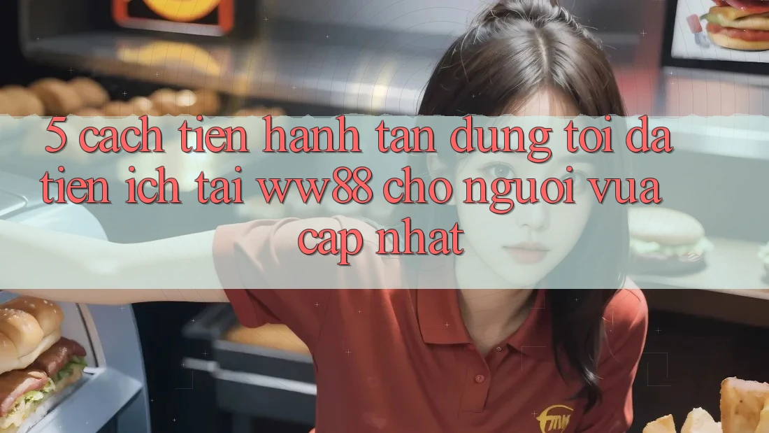 5. Cách tiến hành Tận Dụng Tối Đa Tiện Ích Tại WW88 Cho Người Vừa cập nhật