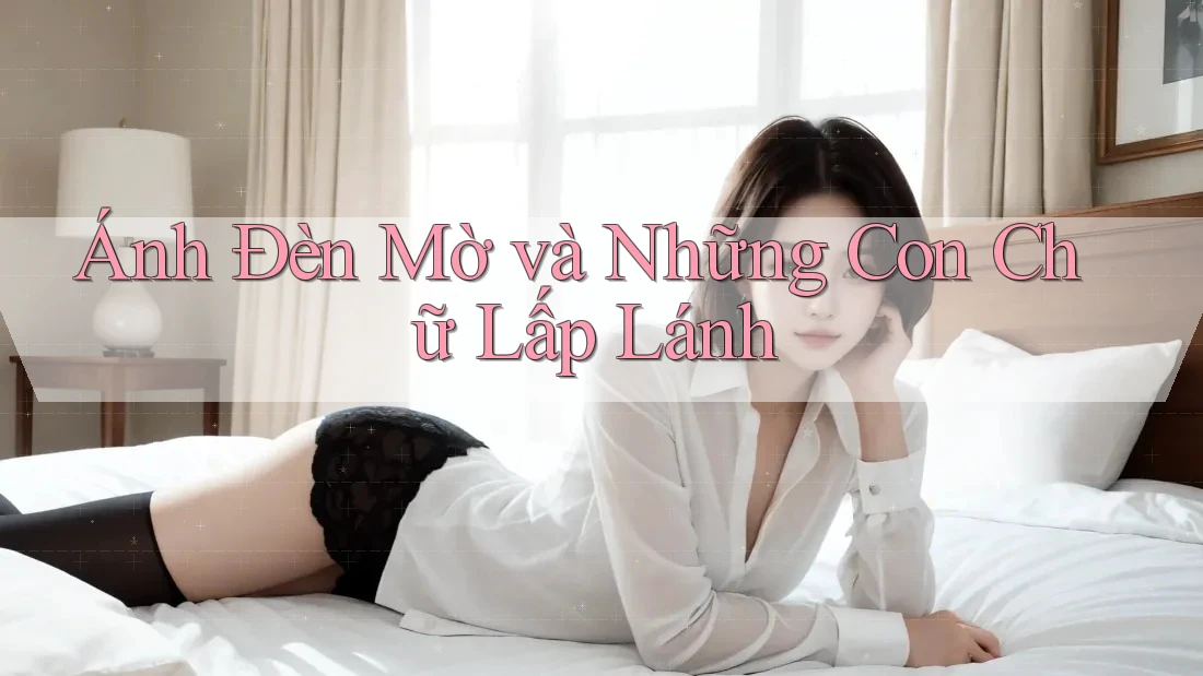 Ánh Đèn Mờ và Những Con Chữ Lấp Lánh
