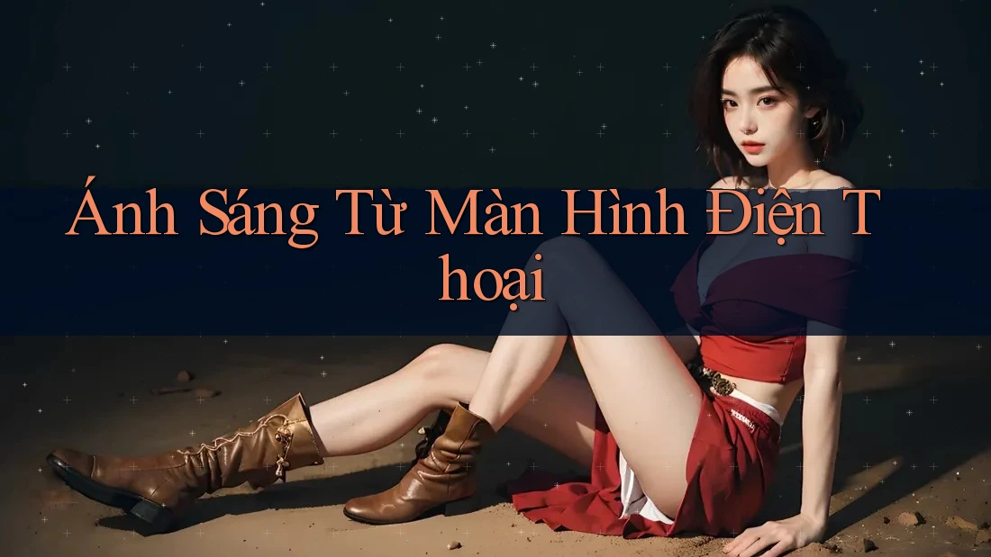 Ánh Sáng Từ Màn Hình Điện Thoại