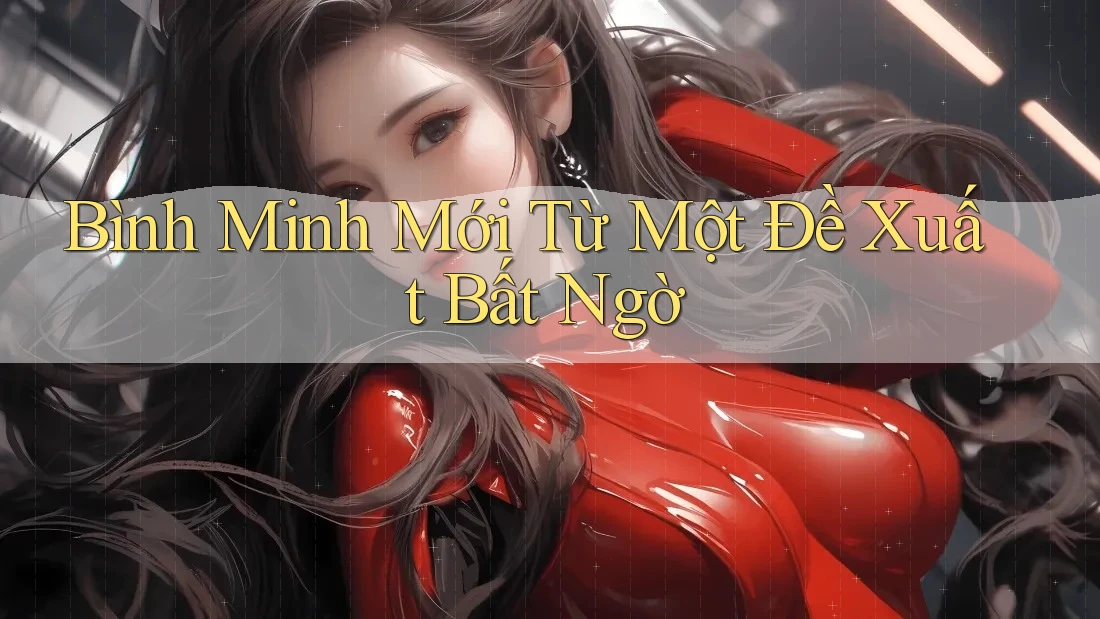 Bình Minh Mới Từ Một Đề Xuất Bất Ngờ