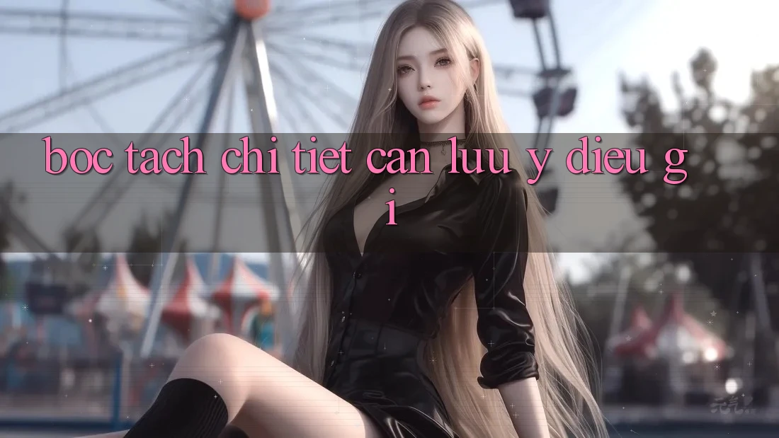 “Bóc Tách” Chi Tiết: Cần Lưu Ý Điều Gì?