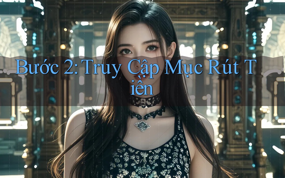 Bước 2: Truy Cập Mục Rút Tiền