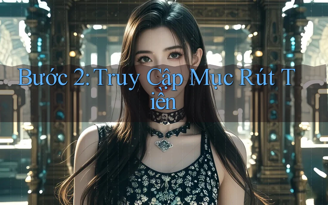 Bước 2: Truy Cập Mục Rút Tiền Bước 2: Truy Cập Mục Rút Tiền