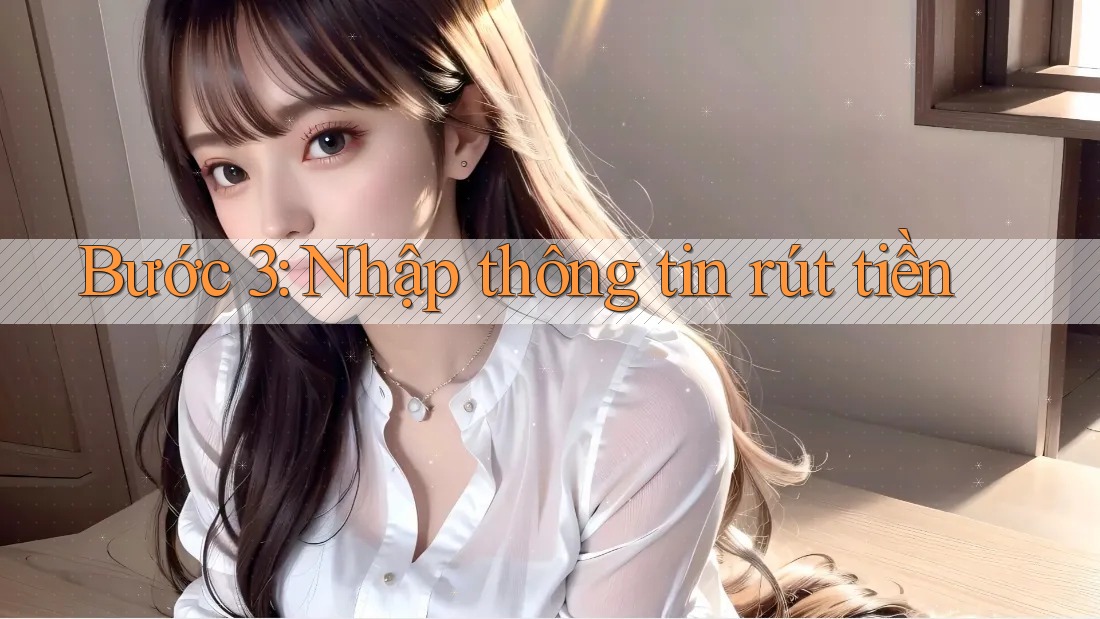 Bước 3: Nhập Thông Tin Rút Tiền Bước 3: Nhập Thông Tin Rút Tiền