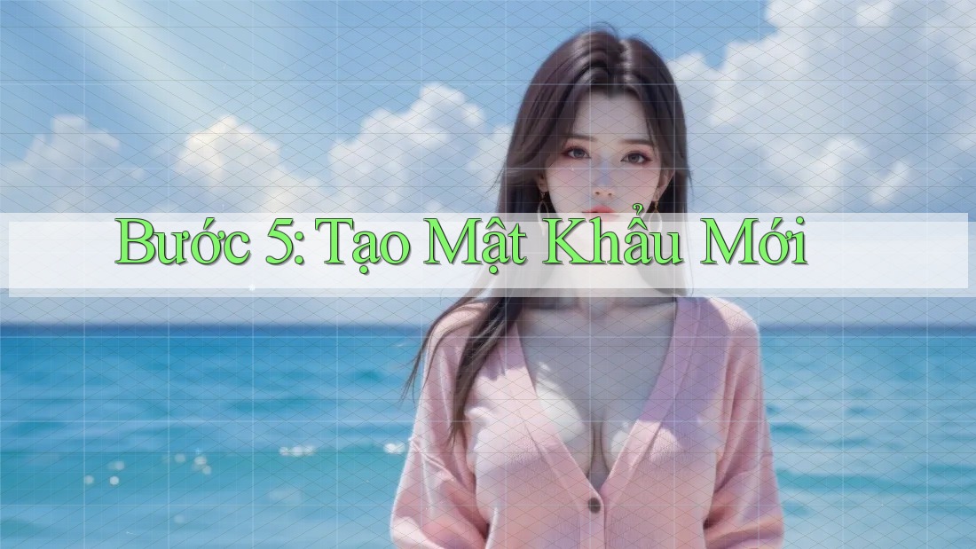 Bước 5: Tạo Mật Khẩu Mới