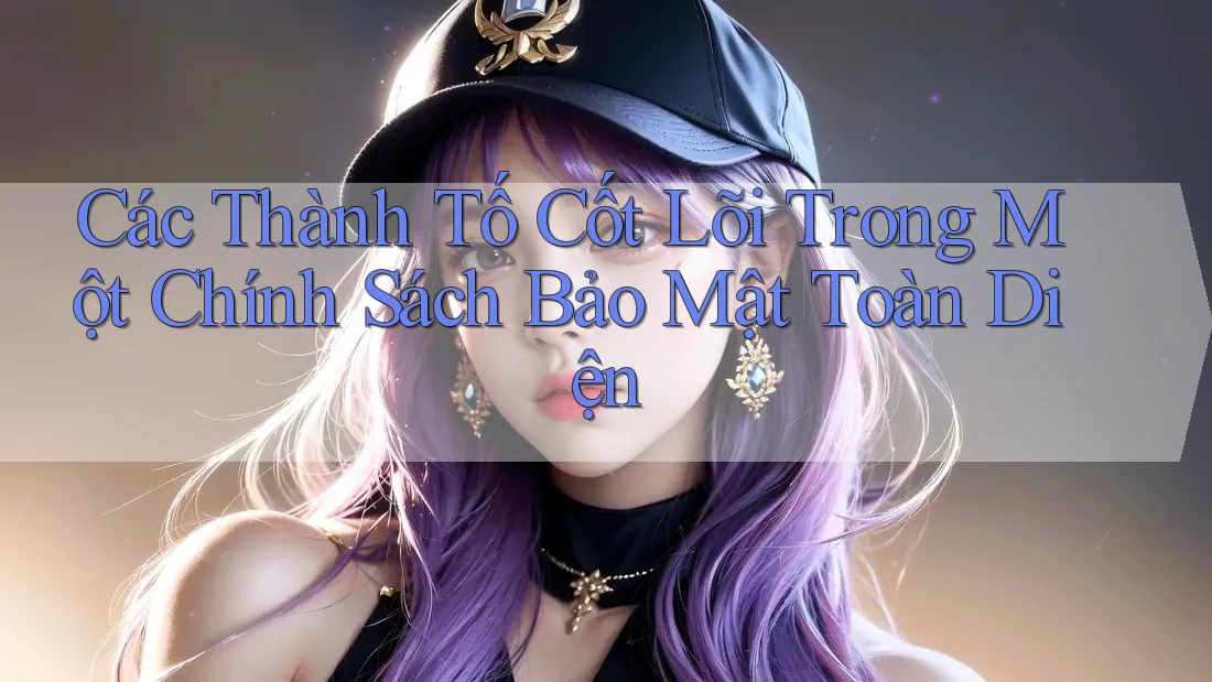 Các Thành Tố Cốt Lõi Trong Một Chính Sách Bảo Mật Toàn Diện