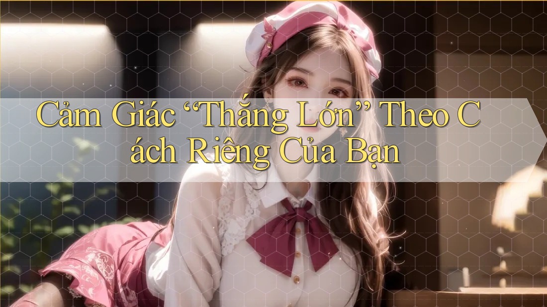 Cảm Giác “Thắng Lớn” Theo Cách Riêng Của Bạn