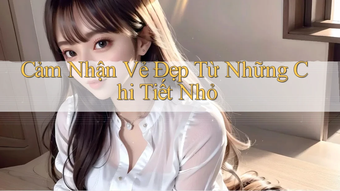 Cảm Nhận Vẻ Đẹp Từ Những Chi Tiết Nhỏ