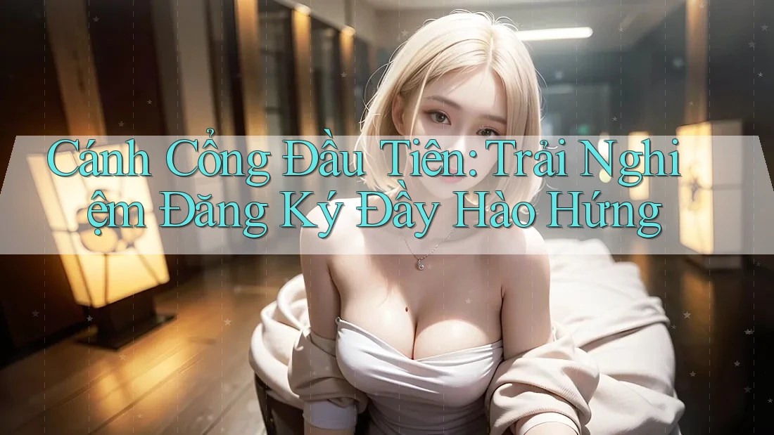 Cánh Cổng Đầu Tiên: Trải Nghiệm Đăng Ký Đầy Hào Hứng