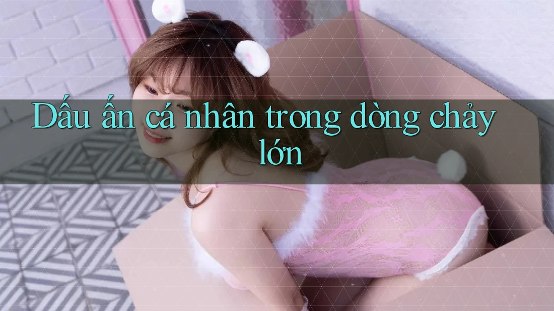 Dấu ấn cá nhân trong dòng chảy lớn