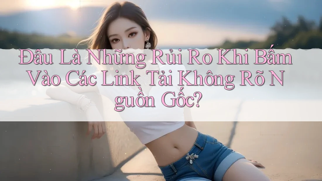 Đâu Là Những Rủi Ro Khi Bấm Vào Các Link Tải Không Rõ Nguồn Gốc?
