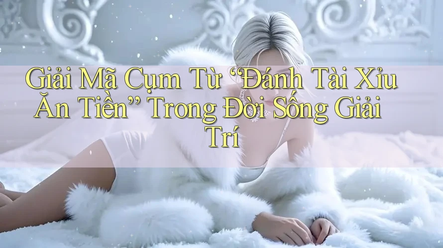 Giải Mã Cụm Từ “Đánh Tài Xỉu Ăn Tiền” Trong Đời Sống Giải Trí