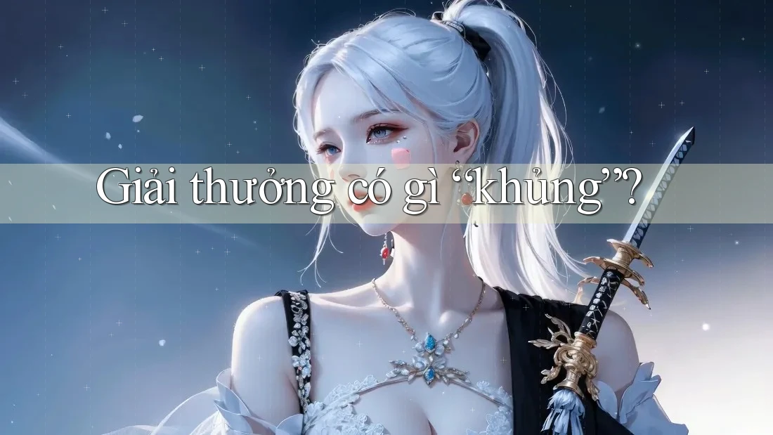 Giải thưởng có gì “khủng”?