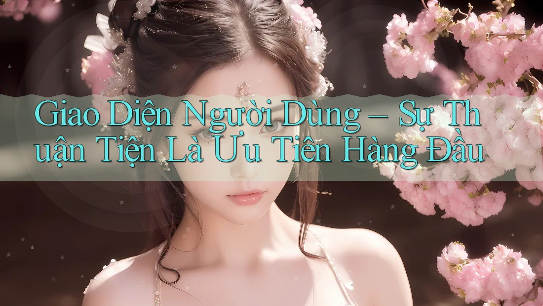Giao Diện Người Dùng – Sự Thuận Tiện Là Ưu Tiên Hàng Đầu