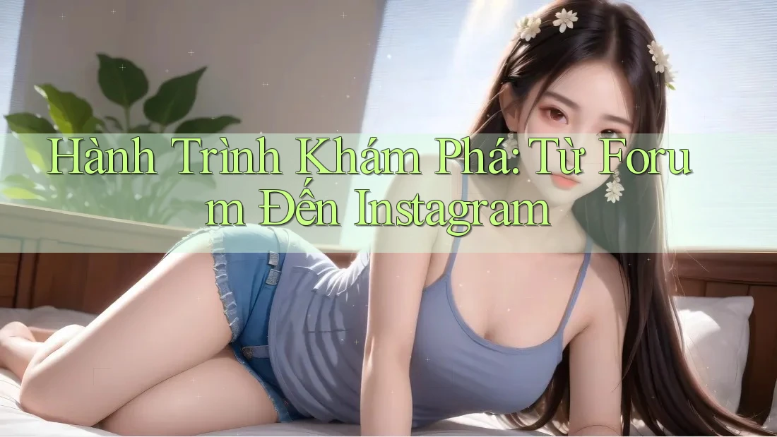 Hành Trình Khám Phá: Từ Forum Đến Instagram