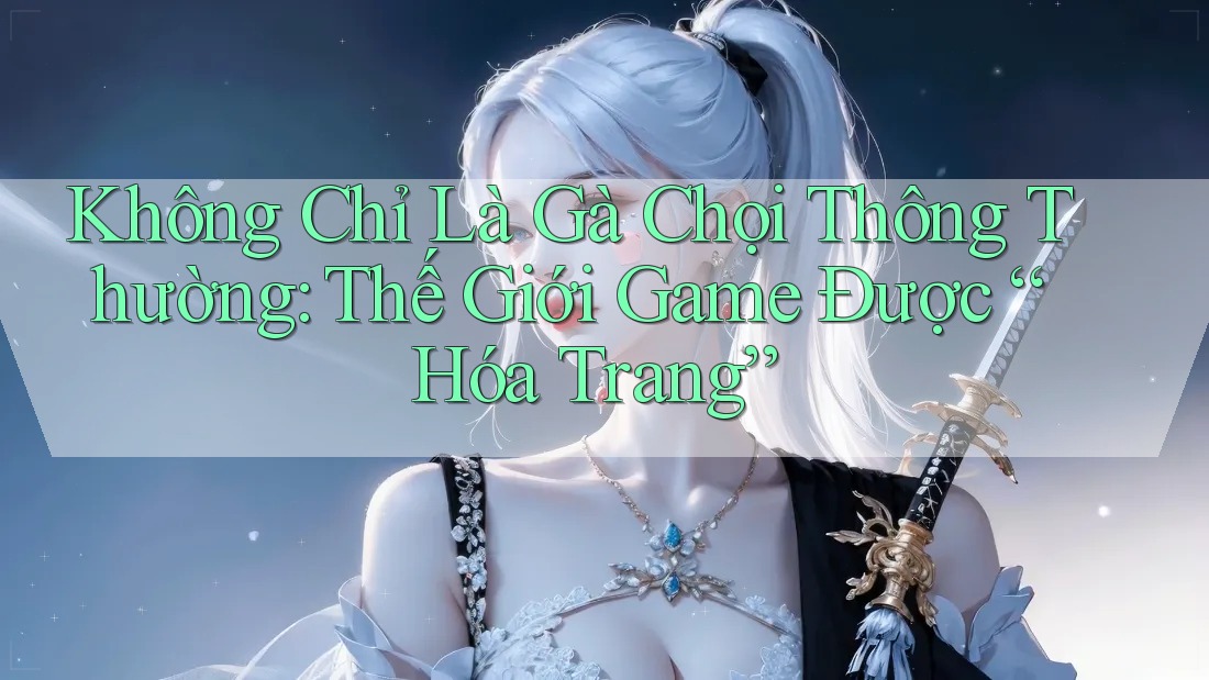 Không Chỉ Là Gà Chọi Thông Thường: Thế Giới Game Được “Hóa Trang”