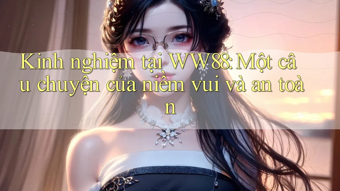 Kinh nghiệm tại WW88: Một câu chuyện của niềm vui và an toàn