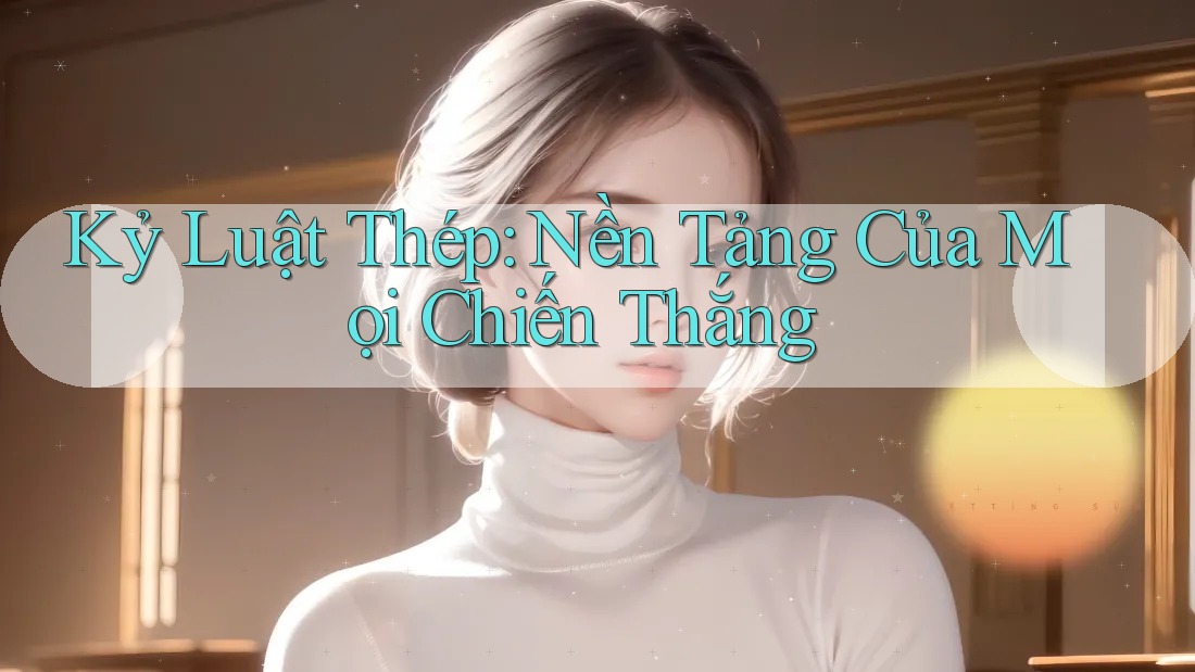 Kỷ Luật Thép: Nền Tảng Của Mọi Chiến Thắng