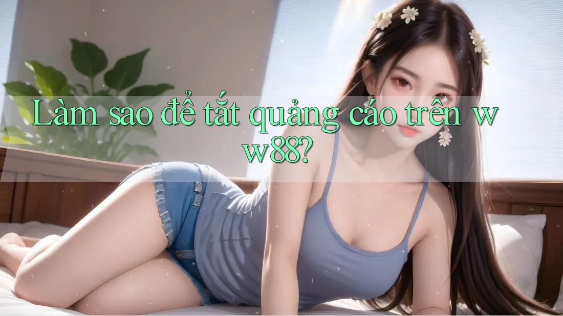 Làm sao để tắt quảng cáo trên ww88?