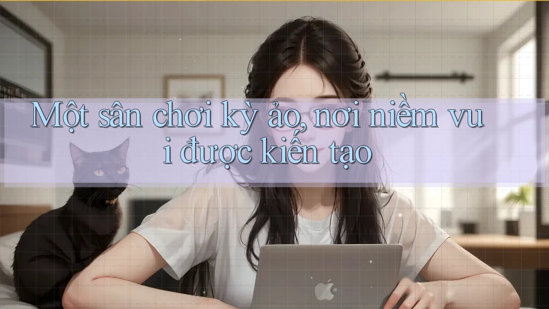 Một sân chơi kỳ ảo, nơi niềm vui được kiến tạo