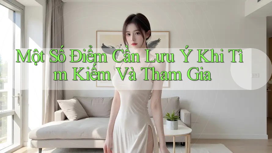Một Số Điểm Cần Lưu Ý Khi Tìm Kiếm Và Tham Gia