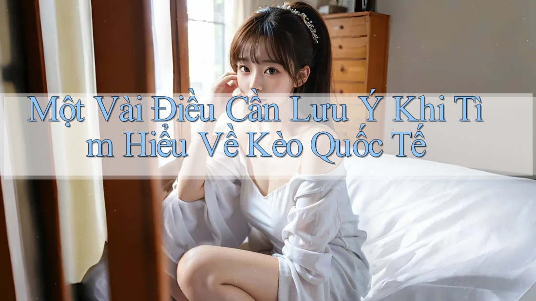 Một Vài Điều Cần Lưu Ý Khi Tìm Hiểu Về Kèo Quốc Tế