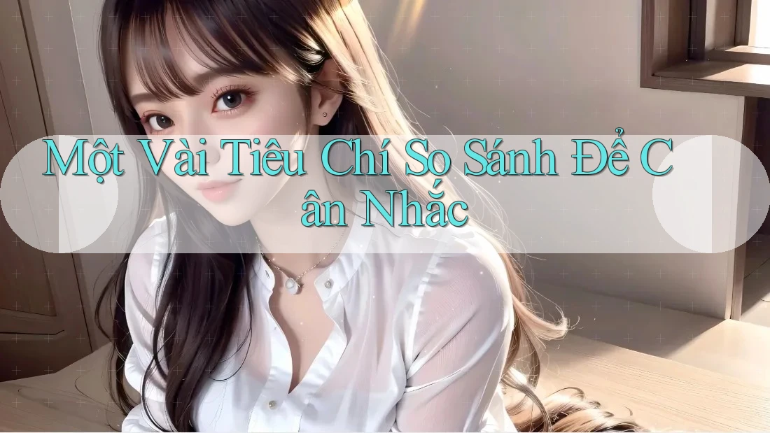 Một Vài Tiêu Chí So Sánh Để Cân Nhắc