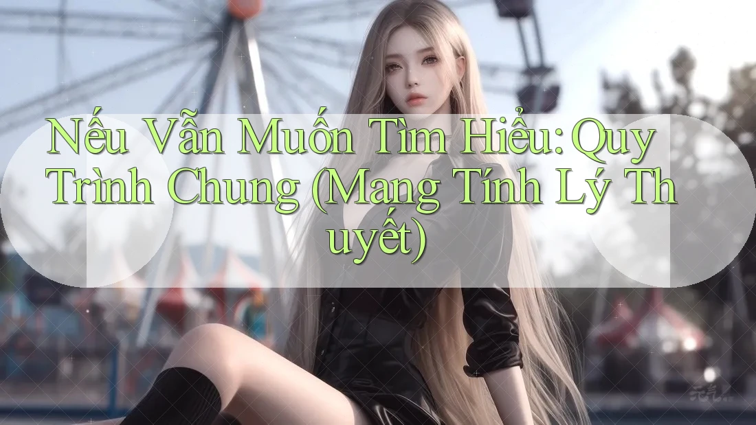 Nếu Vẫn Muốn Tìm Hiểu: Quy Trình Chung (Mang Tính Lý Thuyết)
