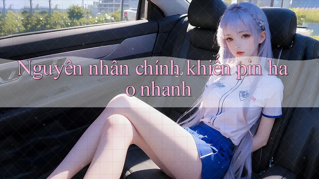 Nguyên nhân chính khiến pin hao nhanh