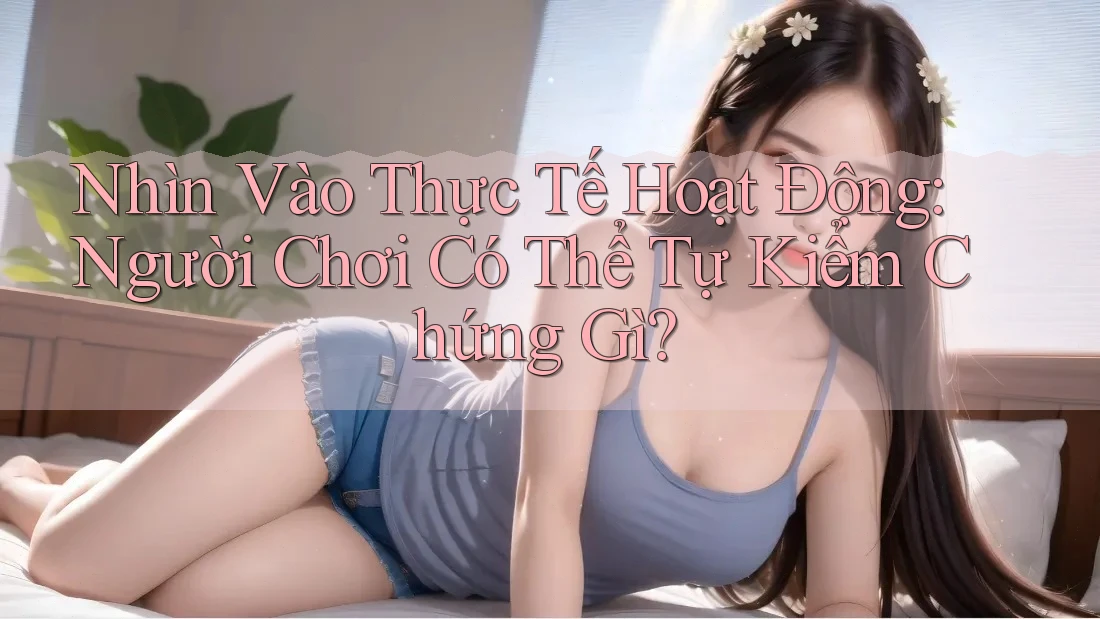 Nhìn Vào Thực Tế Hoạt Động: Người Chơi Có Thể Tự Kiểm Chứng Gì?