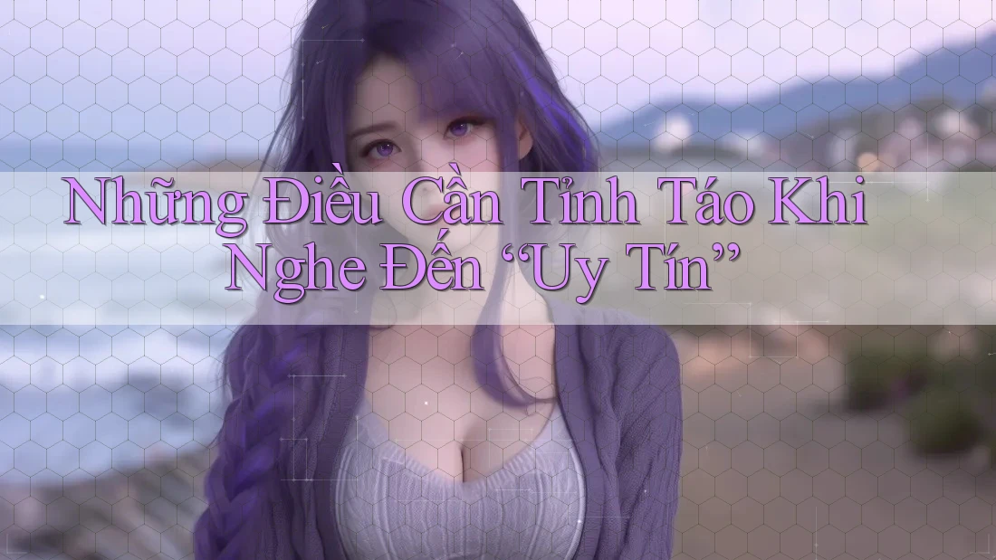 Những Điều Cần Tỉnh Táo Khi Nghe Đến “Uy Tín”