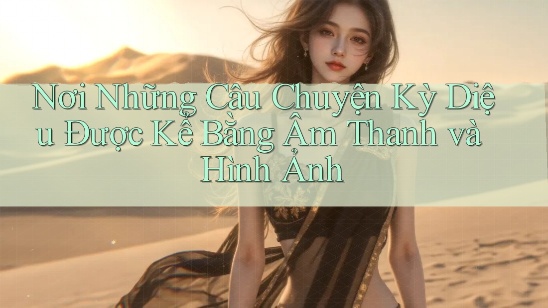Nơi Những Câu Chuyện Kỳ Diệu Được Kể Bằng Âm Thanh và Hình Ảnh