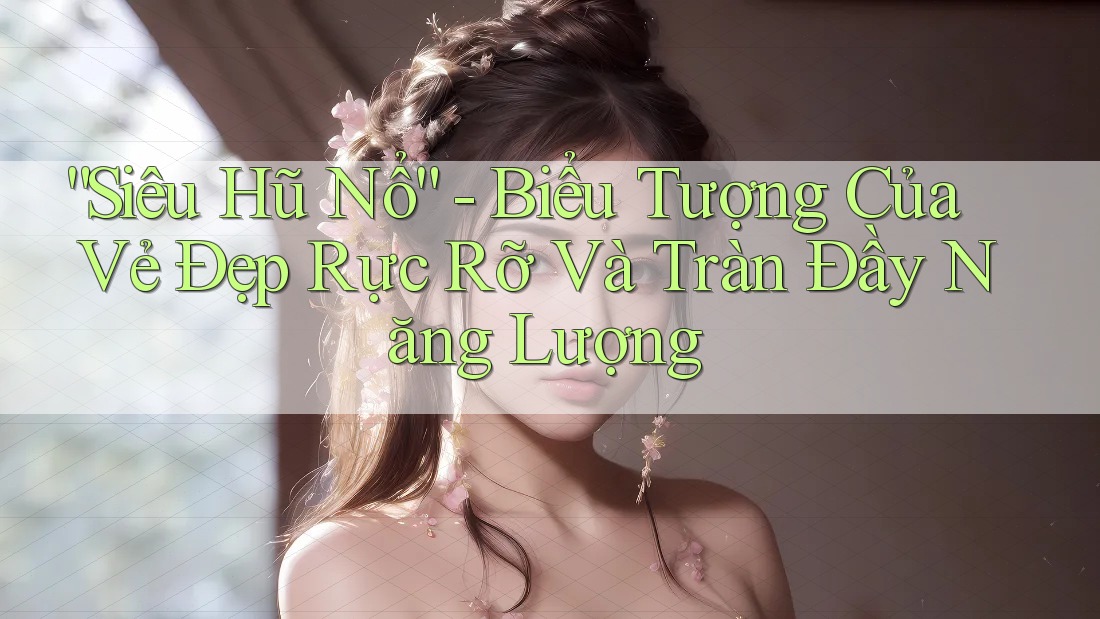“Siêu Hũ Nổ” - Biểu Tượng Của Vẻ Đẹp Rực Rỡ Và Tràn Đầy Năng Lượng