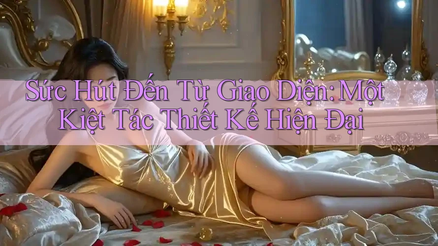 Sức Hút Đến Từ Giao Diện: Một Kiệt Tác Thiết Kế Hiện Đại