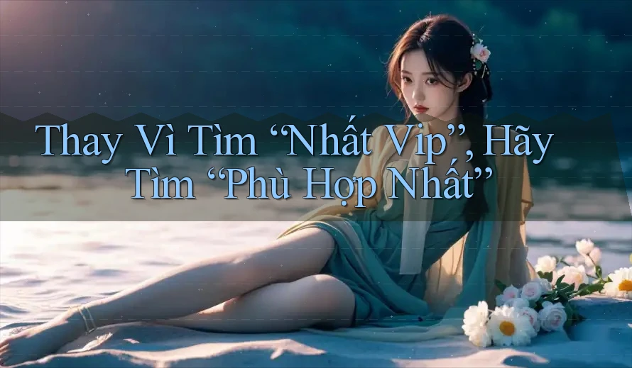 Thay Vì Tìm “Nhất Vip”, Hãy Tìm “Phù Hợp Nhất”