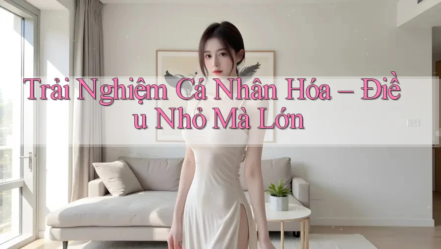 Trải Nghiệm Cá Nhân Hóa – Điều Nhỏ Mà Lớn