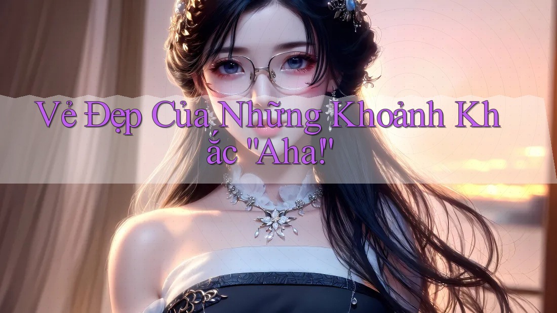 Vẻ Đẹp Của Những Khoảnh Khắc “Aha!”