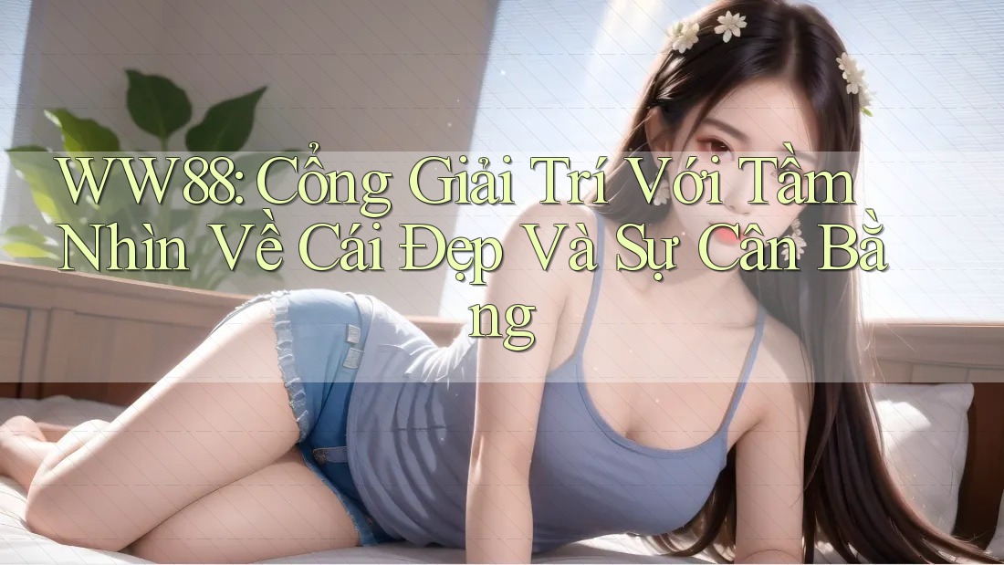 WW88: Cổng Giải Trí Với Tầm Nhìn Về Cái Đẹp Và Sự Cân Bằng