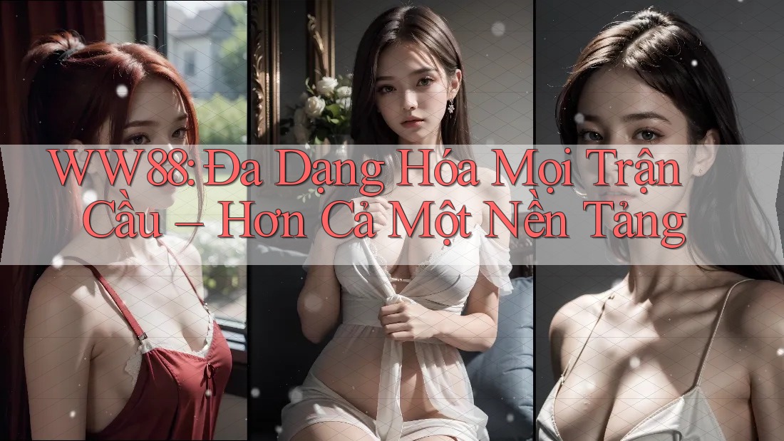 WW88: Đa Dạng Hóa Mọi Trận Cầu – Hơn Cả Một Nền Tảng